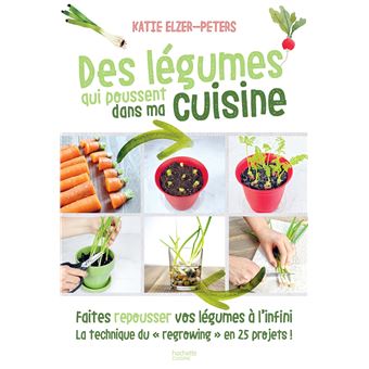 Des légumes qui poussent dans ma cuisine