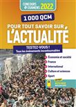 1000 QCM pour tout savoir sur l'actualité 2021-2022