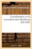 Considérations sur la vaccination dans Strasbourg