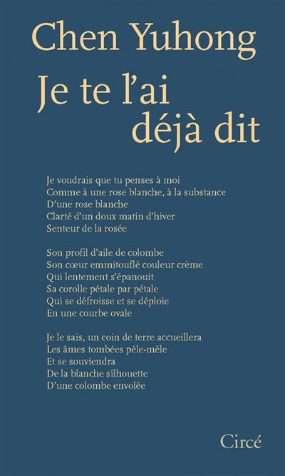 Je te l'ai deja dit