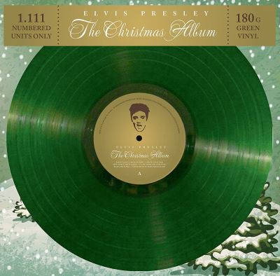 The Christmas Album Vinyle marbré vert