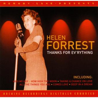 Thank for ev rything - Helen Forrest - CD album - Achat & prix | fnac