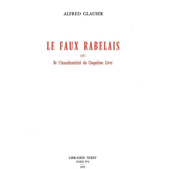Le Faux Rabelais