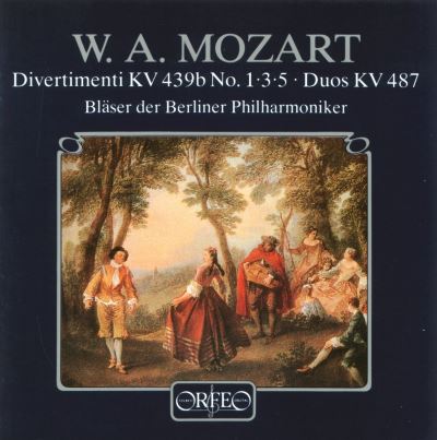 Divertimenti / KV.439b n°1, n°3 et n°5 - Duos / KV.487