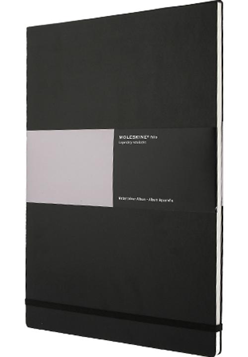 Album Aquarelle - Format A3 - Couverture Rigide Noire