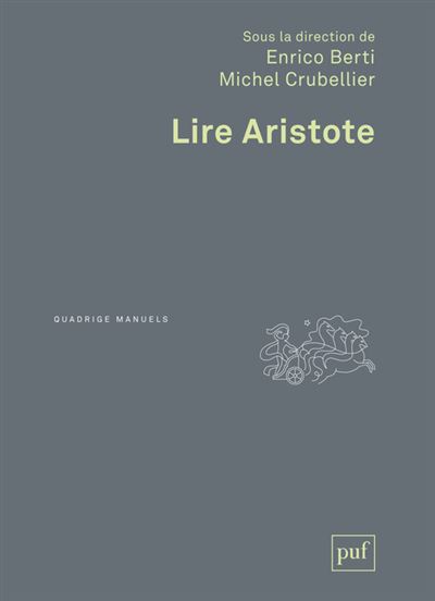 Lire Aristote - Michel Crubellier - broché