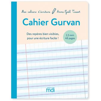 MDI Mes cahiers d'écriture Cahier Gurvan 2,5 mm -2020