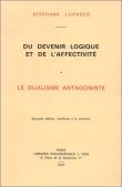 Du devenir logique et de l'affectivité