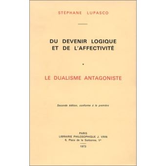 Du devenir logique et de l'affectivité