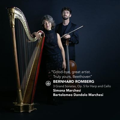 Sonates pour harpe et violoncelle Opus 5