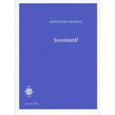 Sommeil - Anne Sylvie Salzman - broché