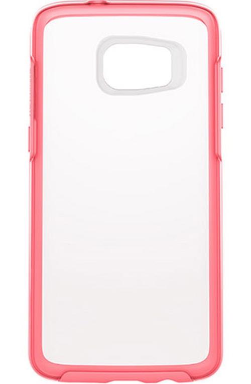 Coque OtterBox Symmetry Clear Rose pour Galaxy S7 Edge