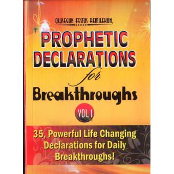 Prophetic Declarations for Breakthroughs 1, #1 - ebook (ePub ...