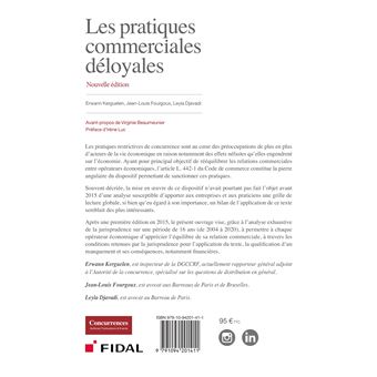 Les pratiques commerciales déloyales