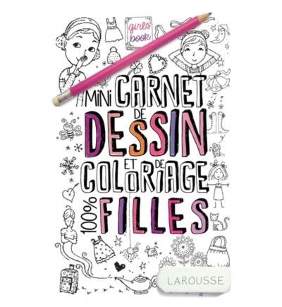 Mini Carnet De Dessins Et Coloriages 100 Filles Broche Anita Wood Jennyfer Kalis Achat Livre Fnac