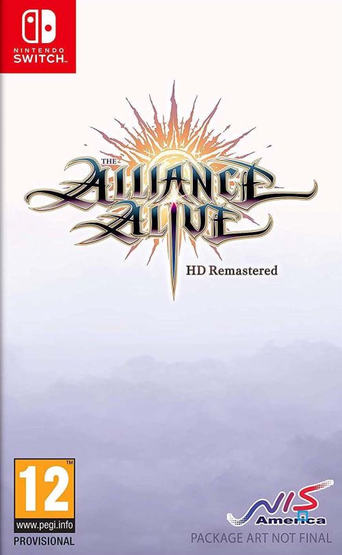 The Alliance Alive HD Remastered Awakening Edition Nintendo Switch
