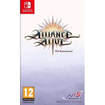 The Alliance Alive HD Remastered Awakening Edition Nintendo Switch