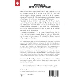 La fraternité : entre mythe et espérance