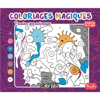 Coloriages magiques - Premiers apprentissages