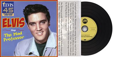 Elvis Sings The Mad Professor 45ème Anniversaire Vinyle Replica