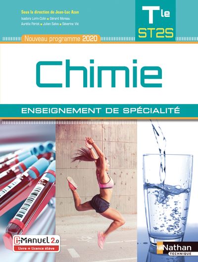 Chimie Term ST2S - Enseignement de spécialité - Livre + licence élève - 2020