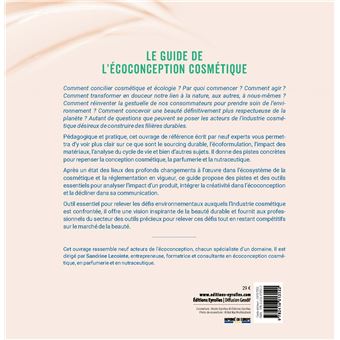 Le guide de l'écoconception cosmétique