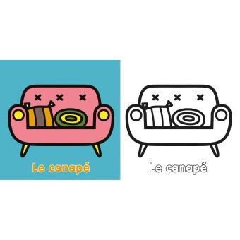 Mes premiers coloriages - maison