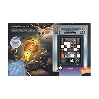 Les Incollables - Mission Espace - Mes énigmes en stickers