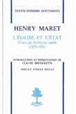 L'Eglise et l'Etat