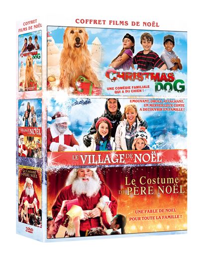 Christmas Dog - Le village de Noël - Le costume du Père Noël Coffret 3 DVD