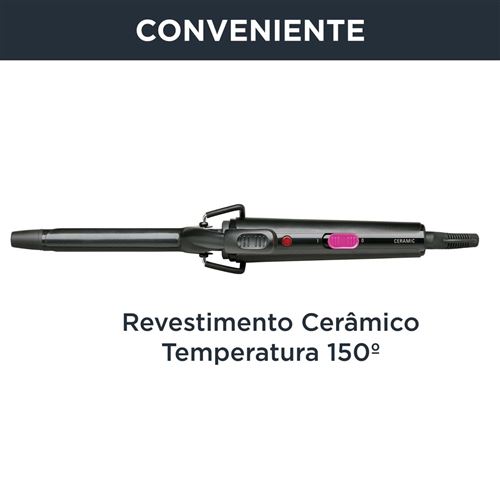 Rowenta Cf2119F0 Fer A Boucler 16 Mm, Revetement Ceramique, Embout Isolant, Cordon Rotatif, Boucles Parfaites, Anneau De Suspens