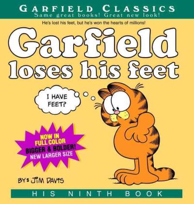 Garfield loses his feet