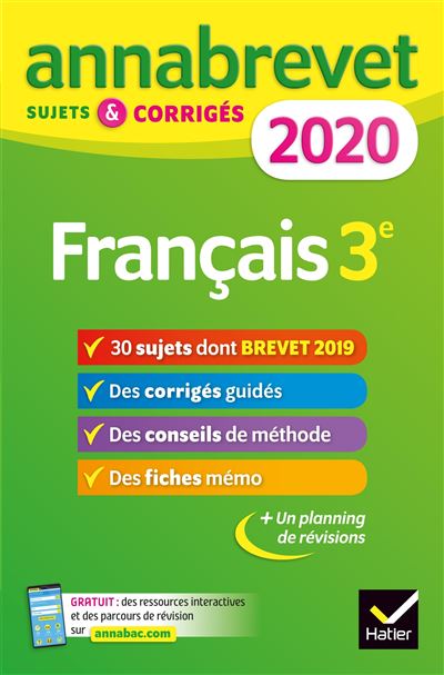 franþais 3e