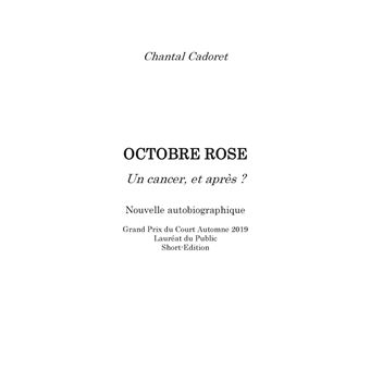 Octobre Rose