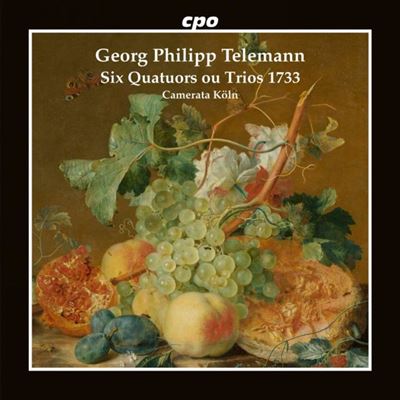 Six quatuors ou trios 1733