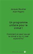 Un programme unitaire pour le climat