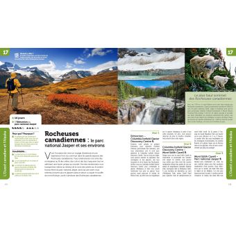 Randonnées en Amérique du Nord - 50 itinéraires de rêve