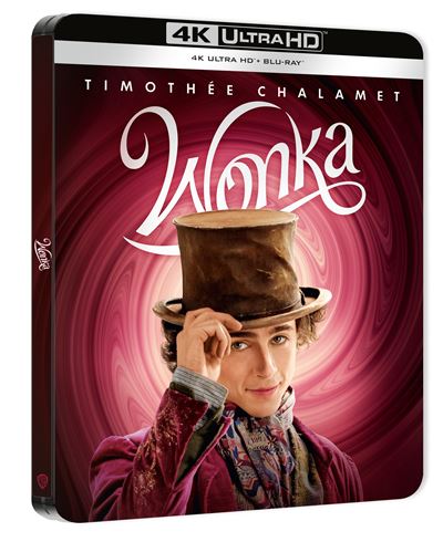 Wonka Steelbook Blu-ray 4K Ultra HD - 1