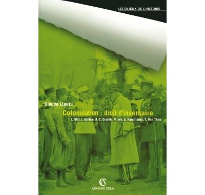 Colonisation : droit d'inventaire