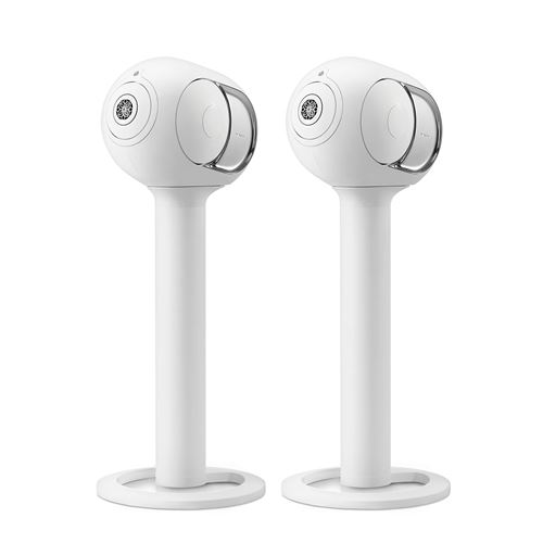 Enceinte sans fil Devialet Phantom I 103 dB Light Chrome + Pieds d'enceintes Devialet Tree Iconic White