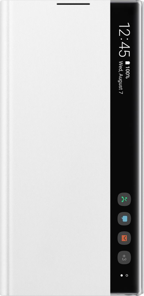 SAMSUNG GALAXY NOTE 10 PLUS CLEAR VIEW COVER WHITE