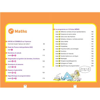 Annales du brevet Annabrevet 2024 L'intégrale du Brevet 3e (tout-en-un)