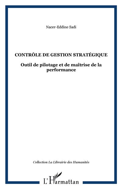 Contrôle de gestion stratégique