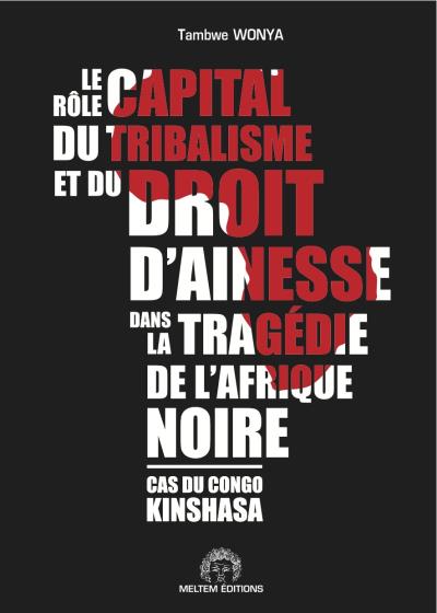 Le rôle capital du tribalisme et du droit d'ainesse dans la tragédie de l'Afrique noire - Tambwe Wonya - broché