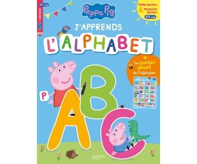 J'apprends l'alphabet avec Peppa (3-4 ans)