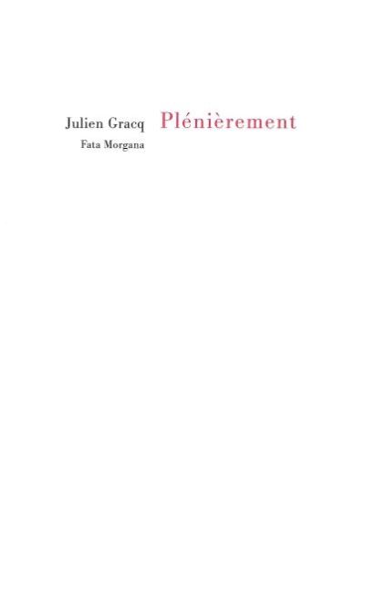 Plénièrement