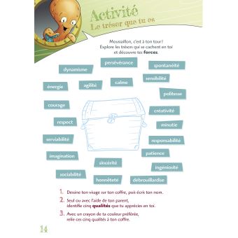 Mon coffre aux trésors : j'apprends à me connaître