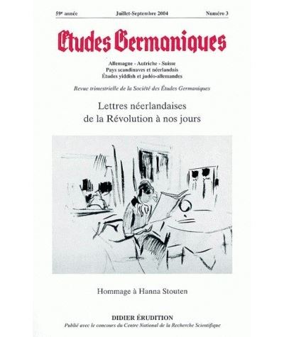 Études germaniques -  N°3/2004