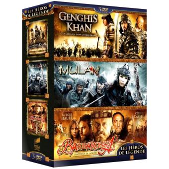 Coffret Héros de légende DVD