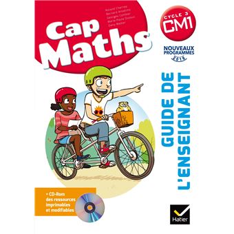 CAP Maths CM1 Éd. 2017 - Guide pédagogique + CD-Rom